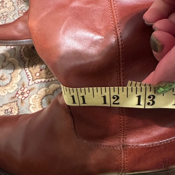 Frye Melissa button lug extended calf boots - Picture 10 of 13